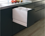 Tanova NZ Designer Soft Close Kitchen Bin - 800mm, 600mm,450mm,400mm,350mm,300mm Cabinet - 4 x 24Litre ,4 x 12Litre ,2 x 36Litre,,2 x 24Litre,2 x 18Litre & 2 x 12Litre – White