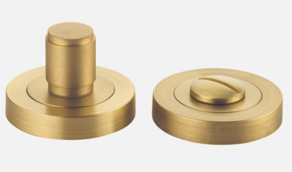 Iver Berlin Privacy Turn Concealed Fix Round Signature Brass & Brushed Brass