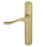 Windsor Premium NZ Haven Longplate Oval Dummy Lever -Right Hand Available in 13 Colours