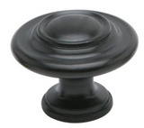 Archant Heritage Montrase Knob 33mm - Antique Brass ,Black & Pewter