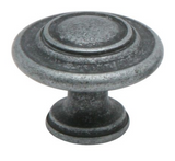 Archant Heritage Montrase Knob 33mm - Antique Brass ,Black & Pewter