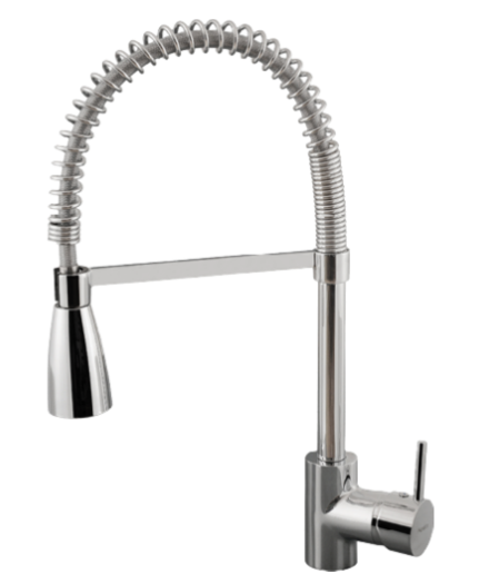 Archant Heritage Opal Tap MP Sink Mixer w Coil Chrome