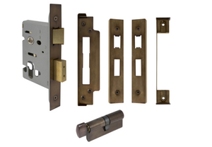 Windsor Premium NZ Lock Kit Euro Rebated  (1114+1105+1148) - Available In 12 Colours