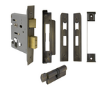 Windsor Premium NZ Lock Kit Euro Rebated  (1114+1105+1148) - Available In 12 Colours