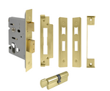 Windsor Premium NZ Lock Kit Euro Rebated  (1114+1105+1148) - Available In 12 Colours