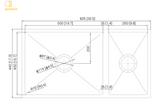 Archant Heritage Robiq Double Bowl 340/155-15 ,400/155-15 ,400/400-20 & 500/250-15 - RV and Satin