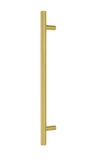 Windsor Premium NZ Entrance Brass Pull Handle Pair Round 300mm Overall Price Per Pair Available in 10 Colours