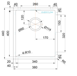 Archant Heritage Robiq Single Bowl & Double Bowl 250-10 ,340-10 ,340/340-20 ,400-10 & 500-10 - Satin