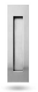 ASSA ABLOY LOCKWOOD FLUSH PULL SQUARE 150MM X 50MM SATIN CHROME PEARL,STAINLESS STEEL & MATT BLACK