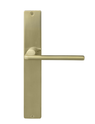 Windsor Premium NZ Chalet Longplate Square Dummy Lever Left Hand - Available in 13 Colours