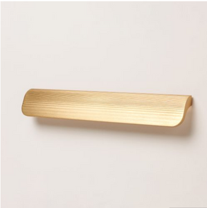 Archant Heritage Swell Front Mount Pull Handles Brushed Brass - Available in 4 Sizes : 32mm ,96mm ,160mm & 320mm