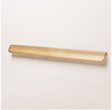 Archant Heritage Swell Front Mount Pull Handles Brushed Brass - Available in 4 Sizes : 32mm ,96mm ,160mm & 320mm