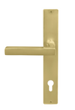 Windsor Premium NZ Federal Square Longplate E85 Keyhole Price Per Pair - Available in 13 Colours