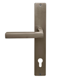 Windsor Premium NZ Federal Square Longplate E85 Keyhole Price Per Pair - Available in 13 Colours