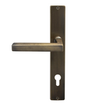 Windsor Premium NZ Federal Square Longplate E85 Keyhole Price Per Pair - Available in 13 Colours