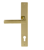 Windsor Premium NZ Federal Square Longplate E85 Keyhole Price Per Pair - Available in 13 Colours