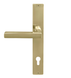 Windsor Premium NZ Federal Square Longplate E85 Keyhole Price Per Pair - Available in 13 Colours