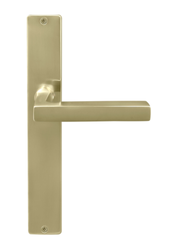 Windsor Premium NZ Federal  LongPlate Square Dummy Lever Left Hand - Available in 13 Colours