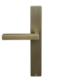 Windsor Premium NZ Federal  LongPlate Square Dummy Lever Right Hand - Available in 13 Colours