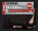 Ecko Flat Silicon Bronze Annular Groove 2.80x40,50mm,3.25x60,75mm - 2KG,5KG