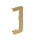 Archant Heritage Vercelli External End Cap PAIR-Centre, Available in 4 Colour : Anodised ,Brushed Brass ,Matt Black & White