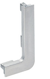 Archant Heritage Vercelli External End Cap PAIR-Top, Available in 4 Colour : Anodised ,Brushed Brass ,Matt Black & White