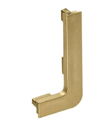 Archant Heritage Vercelli External End Cap PAIR-Top, Available in 4 Colour : Anodised ,Brushed Brass ,Matt Black & White