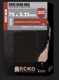 Ecko Rose Head Silicon Bronze Annular Groove 30mmx2.00,50mmx2.80,60mmx3.25,75mmx3.25,100mmx4.00 -2KG