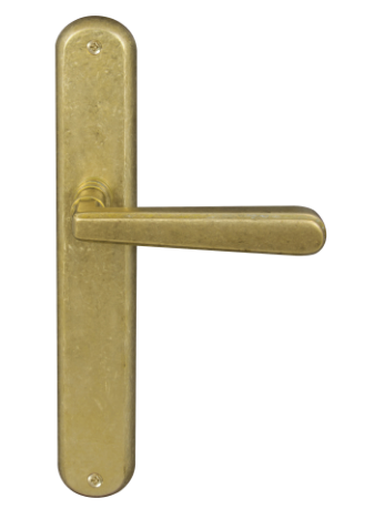 Windsor Premium NZ Villa Longplate Oval Dummy Lever Left Hand - Available in 13 Colours