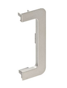 Archant Heritage Vercelli, External End Cap PAIR-Centre & Top Profile, Brushed Nickel