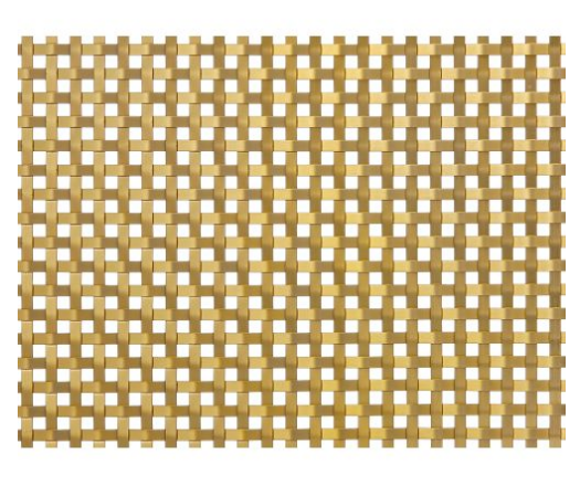 Archant Heritage Crofton Wovenpanel Mesh Height 2.54mm x Length 2400mm x Width 1000mm - Finishes Available  Antique Brass ,Brushed Brass & Dark Oxide