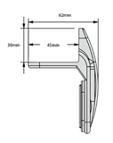 D&D Technologies DD TECH GATE STOP WOOD METAL & METAL VINYL BLACK