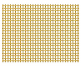 Archant Heritage Chafford Wovenpanel Mesh Height 2.54mm x Length 2400mm x Width 1000mm - Finishes Available -Antique Brass & Brushed Brass