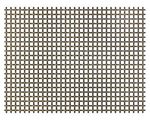 Archant Heritage Chafford Wovenpanel Mesh Height 2.54mm x Length 2400mm x Width 1000mm - Finishes Available -Antique Brass & Brushed Brass