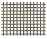 Archant Heritage Chafford Wovenpanel Mesh Height 2.54mm x Length 2400mm x Width 1000mm - Finishes Available -Antique Brass & Brushed Brass