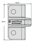 D&D Technologies DD TECH GATE STOP WOOD METAL & METAL VINYL BLACK