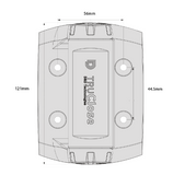 D&D Technologies DD TECH TRUCLOSE TCHD2 HEAVY DUTY HINGE - 1 ALIGN LEG & 2 ALIGN LEG WITH BLACK TRIM