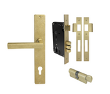 Windsor Premium NZ Federal Square Longplate Entrance Set - E85 Priced Per Set - Available in 13 Colours