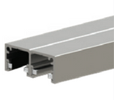 Cowdroy Roller Bearing 6 Sliding Glass Double Door Track System and Components - Metre ,4500mm (Mill ,Anodised)