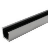 Cowdroy MKII Sashless Sliding Glass Door Track System and Components 52Kg - Metre ,40mm & 4500mm (White ,Black & Anodised)