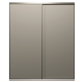 Cowdroy SmoothSlides Wardrobe Sliding Doors Track - 4800mm ,5000mm & 6000mm (White | Anodised ,Mill Alu Color)