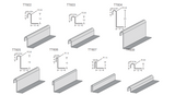 Cowdroy Capping Track Radius for Concave wheel 304 Stainless Steel - 7mm x 2.8mm ,10mm x 2.8mm ,14mm x 2.8mm ,15mm x 1.5mm ,18mm x 2.8mm & 23mm x 2.8mm - 2440mm