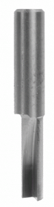 T-CUT 1FL STRAIGHT BIT AVAILABLE IN 10 SIZES  : 1.6mm, 2.0mm, 2.5mm, 3.0mm, 3.2mm, 4.0mm, 4.8mm, 5.0mm, 5.5mm, 6.35mm