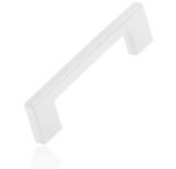 Mardeco 1090 Kitchen Cabinet Handle 96mm Finish Available in 4 Colours  : Black ,Polished Chrome ,Satin Chrome ,White