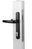 Sylvan Orion Lever Handle 723 Entrance Kit  Available In 4 Colours : Black Powder Coated ,Silver Pearl ,Satin Nickel ,White Powder Coated