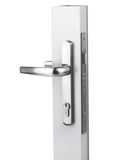 Sylvan Orion Lever Handle 726 Entrance Kit  Available In 4 Colours : Black Powder Coated ,Silver Pearl ,Satin Nickel ,White Powder Coated