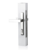 Sylvan Virgo Lever Handle 723 Entrance Kit  Available In 4 Colours : Black Powder Coated ,Silver Pearl ,Satin Nickel ,White Powder Coated