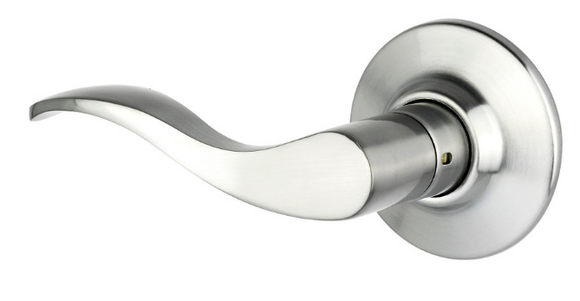 Sylvan Seattle Cylindrical Passage Lever Handle set Satin Chrome