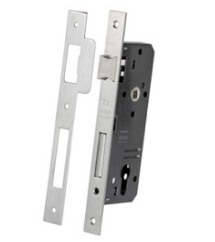 Sylvan Iseo Euro Mortice Lock 40mm Backset Stainless steel finish