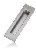 Mardeco 1141M Flush Pull Medium Height 135mm x Width 38mm Available In 5 Colours  : Black ,Brushed Nickel ,Brushed Satin Chrome  ,Satin Chrome ,White